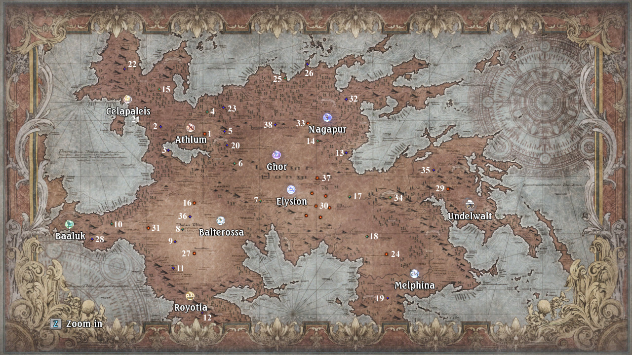 The Last Remnant Part #121 - World Map